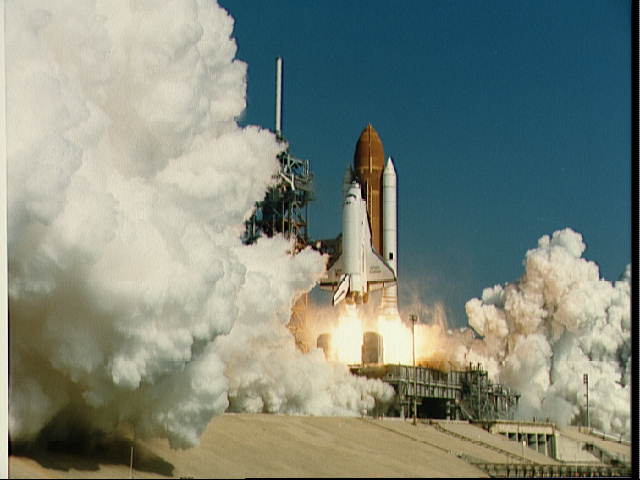 Image result for sts-41 launch