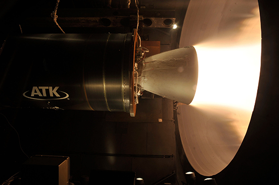 ATK CASTOR 30XL ATK successfully ground tested its new CASTOR 30XL upper stage solid rocket motor March 27, 2013, at the U.S. Air Force's Arnold Engineering Development Complex (AEDC) in Tennessee. This motor will be used for NASA commercial and government launch vehicles. (PRNewsFoto/ATK)