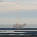 Falcon soars over Kennedy Space Center with the Dragon CRS-2 mission for NASA. Credit: Mike Killian / Zero-G News