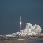 NASA commercial space partner Orbital Sciences Corporation launched its Antares rocket at 5 p.m. EDT, Sunday, April 21, from the new Mid-Atlantic Regional Spaceport Pad-0A at the agency's Wallops Flight Facility in Virginia. The completed flight paves the way for a demonstration mission by Orbital to resupply the space station later this year. (NASA/Terry Zaperach)