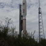 Rollout of Atlas V MUOS-2, Cape Canaveral AFS, FL. Credit: Val Phillips / Zero-G News