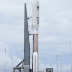 Rollout of Atlas V MUOS-2, Cape Canaveral AFS, FL. Credit: Val Phillips / Zero-G News