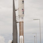 Rollout of Atlas V MUOS-2, Cape Canaveral AFS, FL. Credit: Val Phillips / Zero-G News