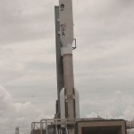 Rollout of Atlas V MUOS-2, Cape Canaveral AFS, FL. Credit: Val Phillips / Zero-G News