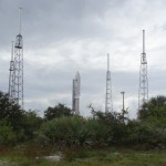 Rollout of Atlas V MUOS-2, Cape Canaveral AFS, FL. Credit: Val Phillips / Zero-G News