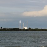 Falcon 9 blasts off with THAICOM 6 from SLC-40 at Cape Canaveral. Photo Credit: Matthew Travis / Zero-G News