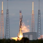 Falcon 9 blasts off with THAICOM 6 from SLC-40 at Cape Canaveral. Photo Credit: Matthew Travis / Zero-G News