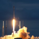 Falcon 9 blasts off with THAICOM 6 from SLC-40 at Cape Canaveral. Photo Credit: Matthew Travis / Zero-G News
