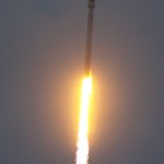 Falcon 9 blasts off with THAICOM 6 from SLC-40 at Cape Canaveral. Photo Credit: Matthew Travis / Zero-G News