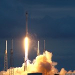 Falcon 9 blasts off with THAICOM 6 from SLC-40 at Cape Canaveral. Photo Credit: Matthew Travis / Zero-G News