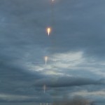 Falcon 9 blasts off with THAICOM 6 from SLC-40 at Cape Canaveral. Photo Credit: Matthew Travis / Zero-G News